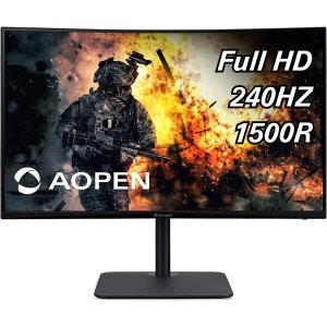 AOPEN 32吋 FHD 240Hz Adaptive-Sync 曲面显示器 32HC5R