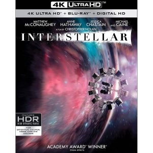 Interstellar 星际穿越 (4K UHD + Blu-ray蓝光 + 数字HD)