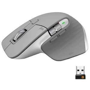 Logitech MX Master 3 无线办公鼠标 电磁滚轮, 更科学拇指键