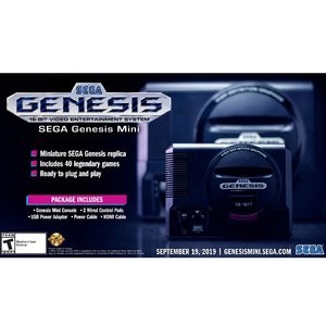 Sega Mega Drive Mini 世嘉传奇主机MD复刻版 今日发售