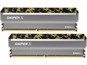 G.SKILL Sniper X Series 32GB (2x16GB) DDR4 3600, F4-3600C19D-32GSXKB