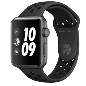 Apple Watch Nike+ Series 3 智能手表 (GPS, 42mm, 深空灰)