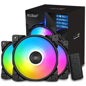Pccooler 超频三 皓月HALO RGB 120mm 电脑机箱风扇