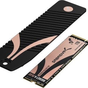 Sabrent 1TB Rocket 4 Plus NVMe 4.0 Gen4 PCIe M.2 固态硬盘