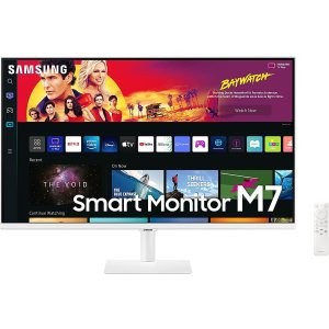 比黑五低：SAMSUNG 32" M70B 4K USB-C 智能显示器