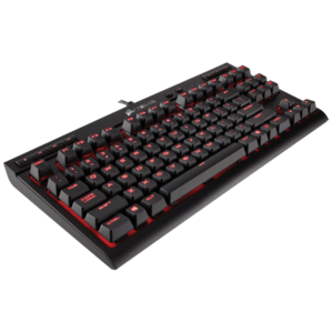 CORSAIR K63 机械键盘，樱桃红轴