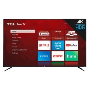 TCL 75S425 75" 4K HDR Roku 智能电视