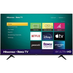 Hisense 65" R6G 4K HDR Roku TV 智能电视 2021款
