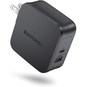 RAVPower 61W USB-C/A PD GaN 充电头