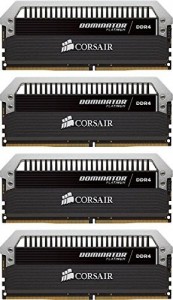 Corsair 统治者铂金 16GB(4x4GB) DDR4 3200 CMD16GX4M4B3200C16