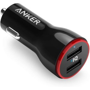 Anker PowerDrive 2 24W 双口车载快充