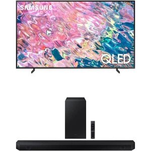 SAMSUNG 50" Q60B QLED 智能电视 + HW-Q60B 音箱套装