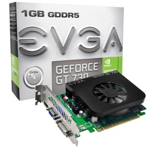 EVGA GT730 GDDR5 1G双槽