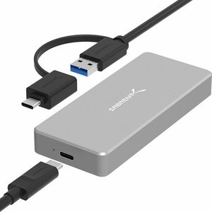 Sabrent USB 3.1 铝制 M.2 NVMe SSD 硬盘盒