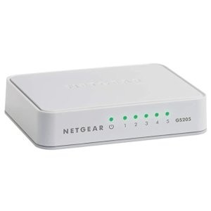 NETGEAR 5口千兆以太网非网管交换机 (GS205)