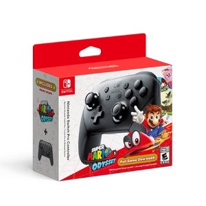 Nitnendo Switch Pro 手柄 + 《超级马力欧 奥德赛》数字版