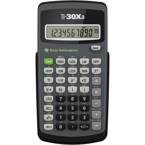 Texas Instruments TI-30Xa 10位科学计算器