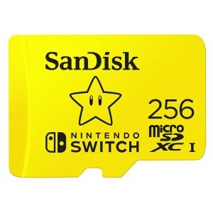 闪购：SanDisk 256GB 任天堂联名款 microSDXC 存储卡