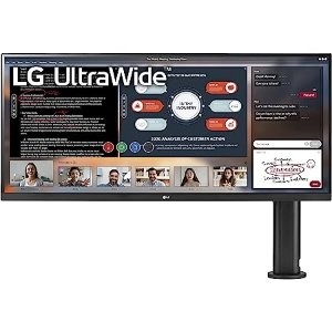 LG 34吋 全高清 IPS超宽屏 HDR10显示器 34WP580-B