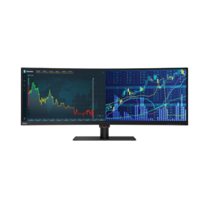 ThinkVision P44w-10 43.4" 32:10 超宽屏曲面1200p显示器