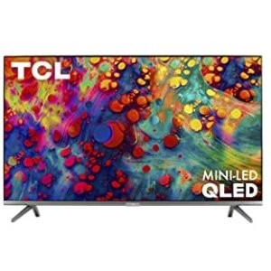 TCL 75寸 6系列 4K HDR QLED Roku 智能电视 2021款