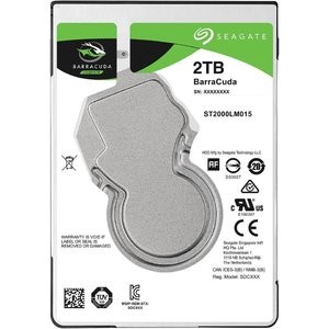 Seagate 2TB BarraCuda 5400 RPM 128MB 2.5'' 机械硬盘