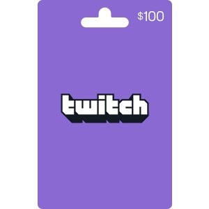闪购：Twitch $100 实体礼卡
