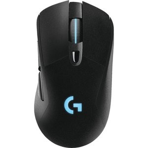Logitech G703 无线游戏鼠标 Hero25K+可调配重