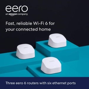 Amazon Eero 6 mesh Wifi 路由器 3个装