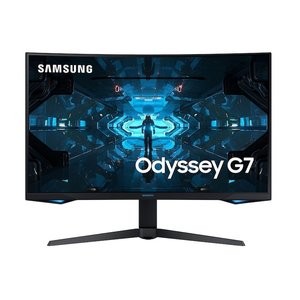 史低价：SAMSUNG Odyssey G7 32" 2K 1000R 240hz 1ms 曲面显示器