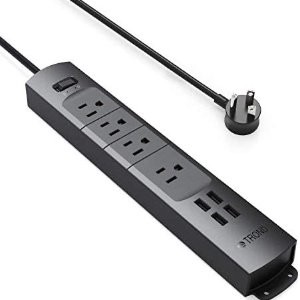 TROND 4×USB 4×AC 电涌保护插排