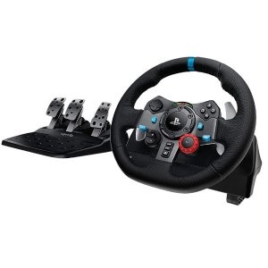 Logitech G29 方向盘 + 踏板, PS4/PC 均适配