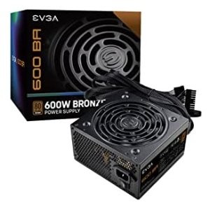 史低价：EVGA 600 BA 600W 80+铜牌 非模组电源