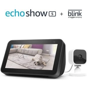 Echo Show 5 智能家庭助手 第2代 + Blink Mini 安防摄像头