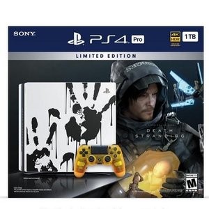 PS4 Pro 1TB 《死亡搁浅》主题套装, 含婴儿舱配色手柄