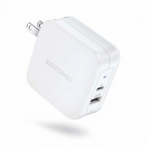 RAVPower 61W Type-C+Type-A PD3.0 适配器