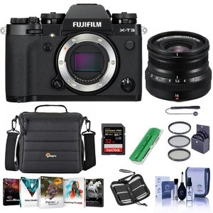 Fujifilm X-T3 APS-C 微单 + 16mm镜头套机大礼包