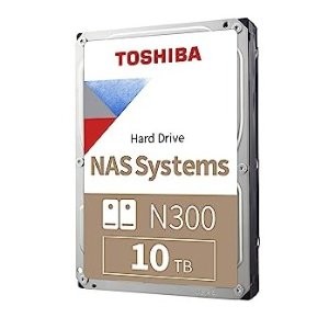 东芝 N300 10TB NAS 3.5" CMR 机械硬盘  7200 RPM 256 MB