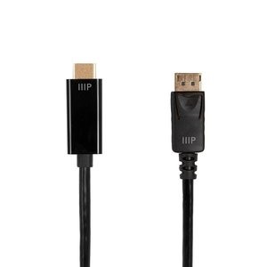 Monoprice DisplayPort 转HDMI 线 (4K@60Hz)