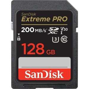 SanDisk 128GB Extreme PRO SDXC UHS-I 存储卡