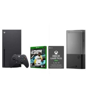 XBOX SERIES X 主机 + 额外游戏 + 扩展盘