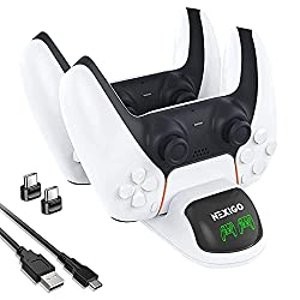 白菜价：NexiGo PS5 手柄充电站底座