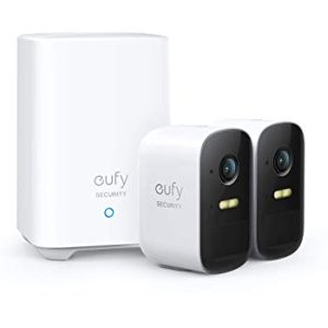 eufycam 2C 家庭安全系统 (2个1080P摄像头+Hub)