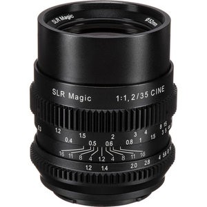 SLR Magic Cine 35mm f/1.2 FE 电影镜头 Sony E卡口