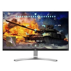 史低价：LG 27UD68-W 27吋 4K@60Hz IPS 显示器 支持FreeSync