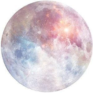 HaloVa 星球鼠标垫  22cm直径大尺寸+带防滑设计