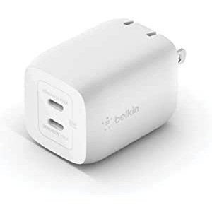 Belkin GaN迷你 65W 双Type-C插头