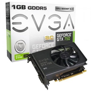 EVGA GTX 750 1GB SC