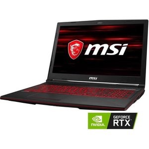 MSI GL63 15.6吋 游戏本 (i7-8750H, 2060, 16GB, 128GB+1TB)