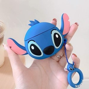 Coralogo AirPods 1代 & 2代 超萌史迪奇硅胶保护壳